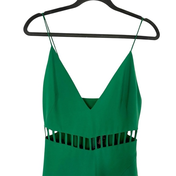 Free People Jetstream Maxi Dress Green
Size 4 - Ruffle Cutout Boho Rare - Picture 9 of 13